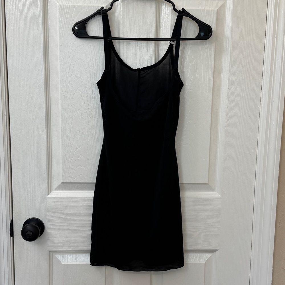 NWOT Skims Mesh Sheer Sculpt Slip Dress